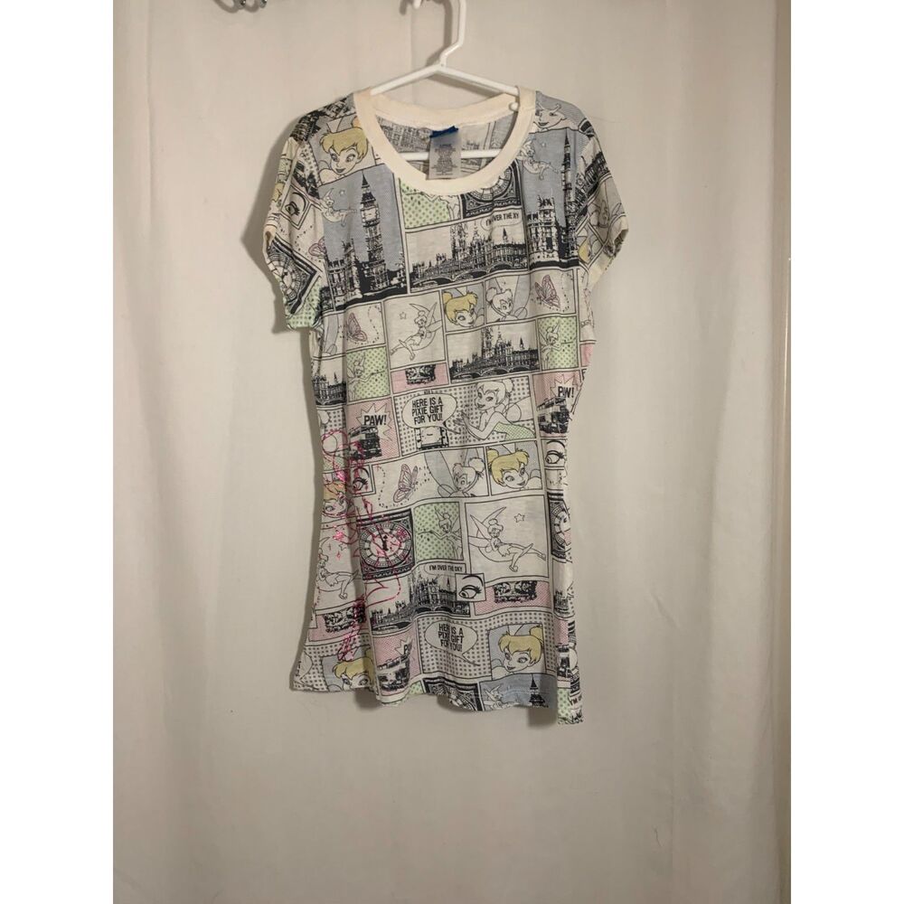 Disney Tinker Bell London Comic Graphic Tee – Kids Large